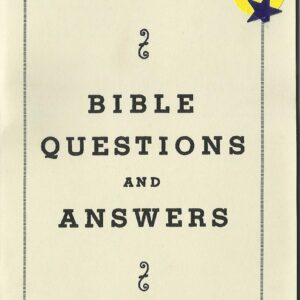 Carter Fold Bible Questions and Answers