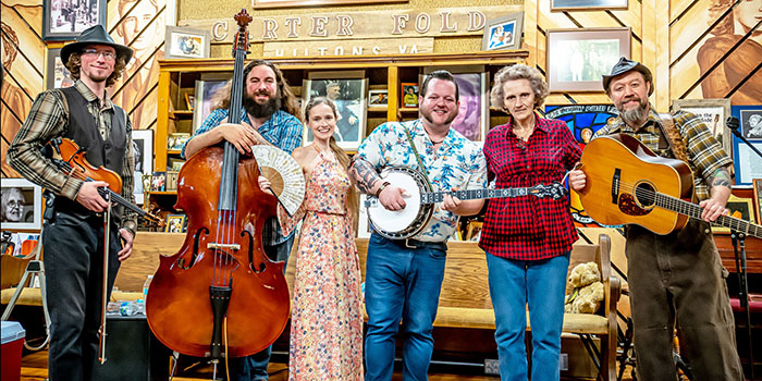 The Hillbilly Gypsies with Rita Forrester at the Carter Family Memorial Music Center in Hiltons, VA