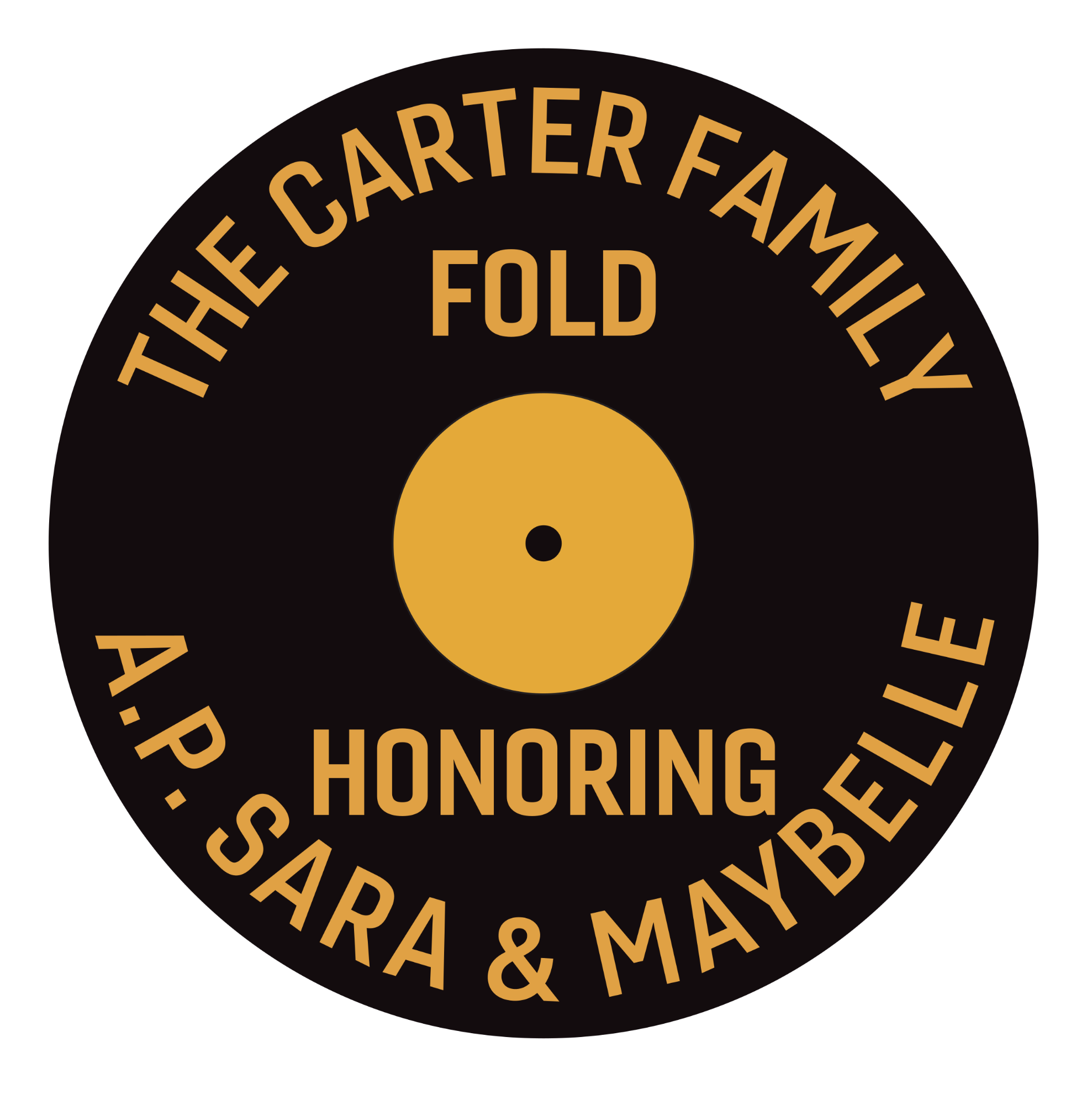 Carter Family Fold circle logo
