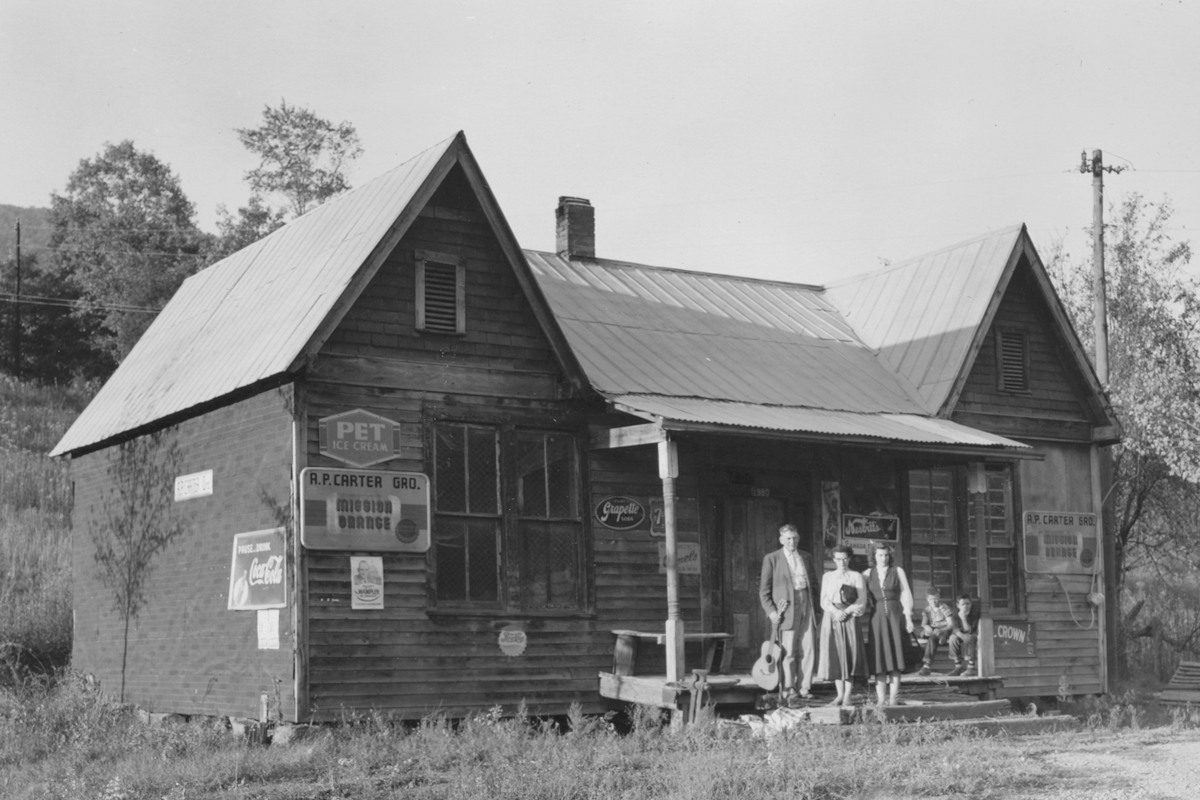 AP Carter Grocery Store circa 1954